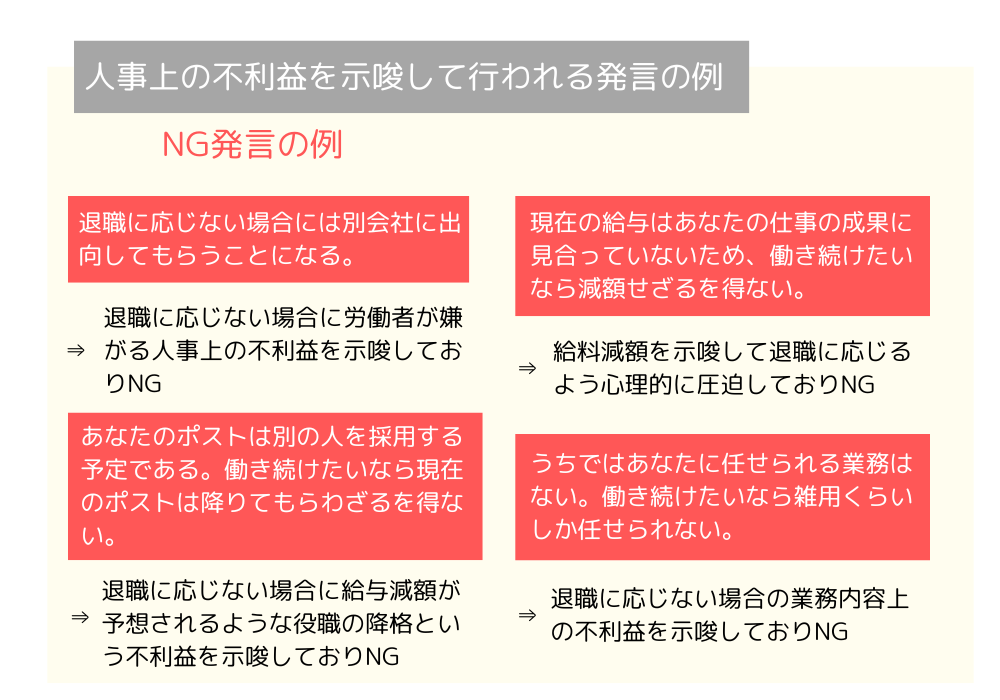 NG発言の例